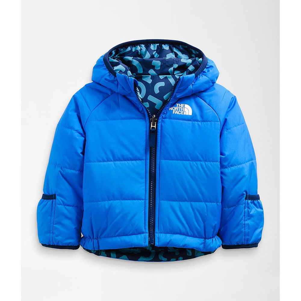 The North Face Waterproof Jackets Infant Australia - The North Face Reversible Perrito Blue (CEY-056